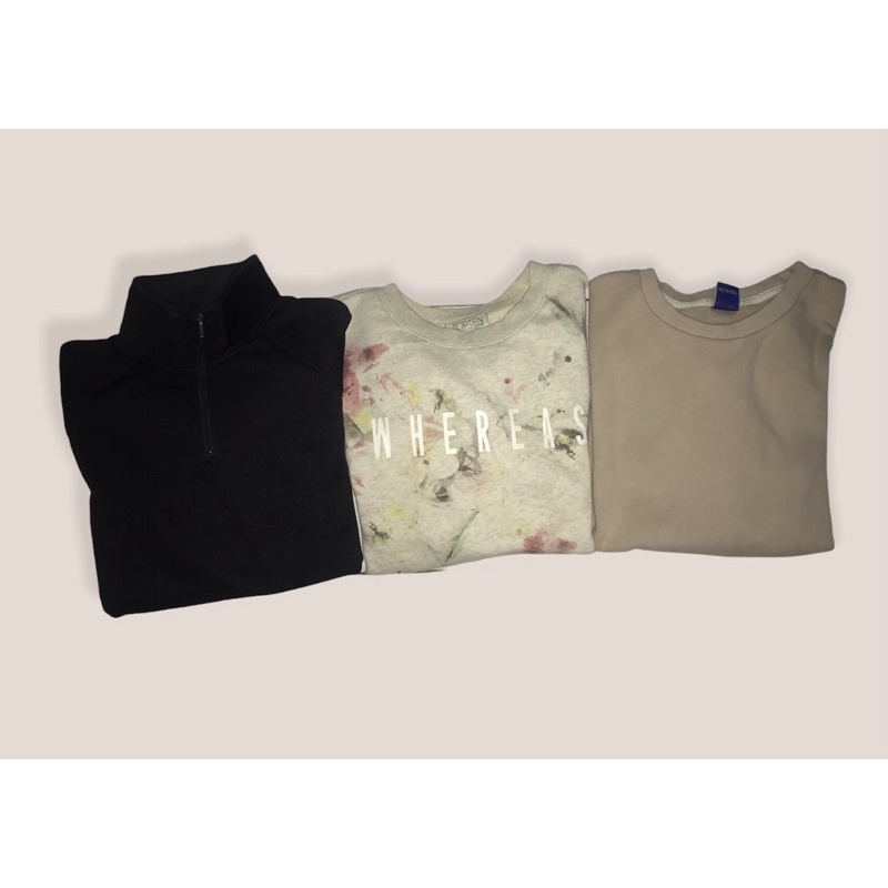 Crewneck Coksu, Topten dan Halfzip Spalding