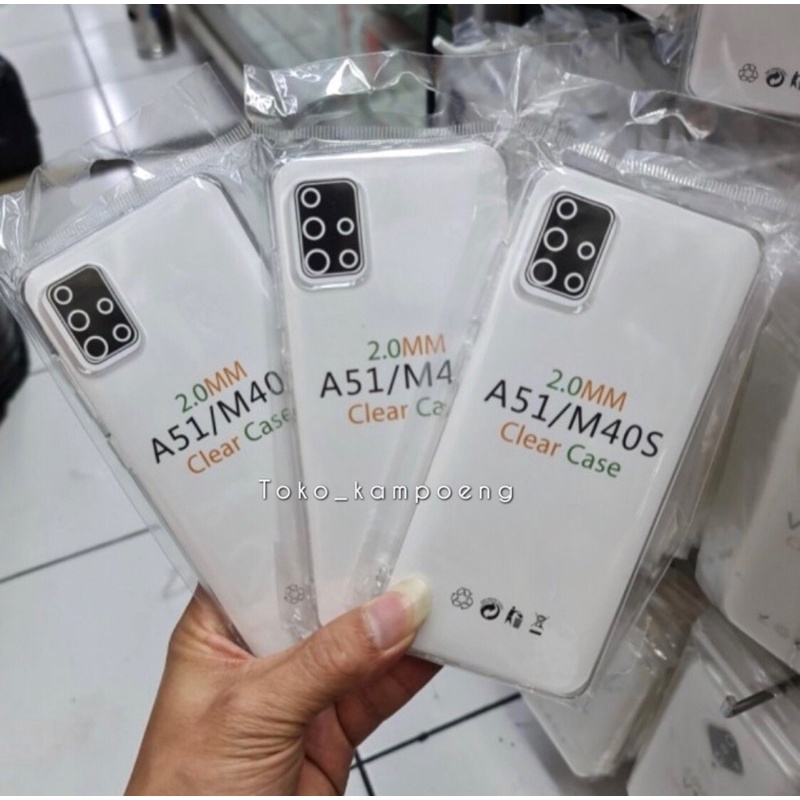 CLEAR CASE PREMIUM SAMSUNG A51 / CASE HD SAMSUNG A51