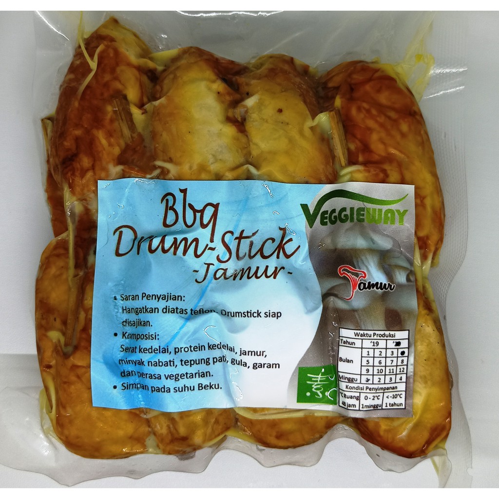 

paha ayam vegetarian bbq drumstick veggie way 360gr