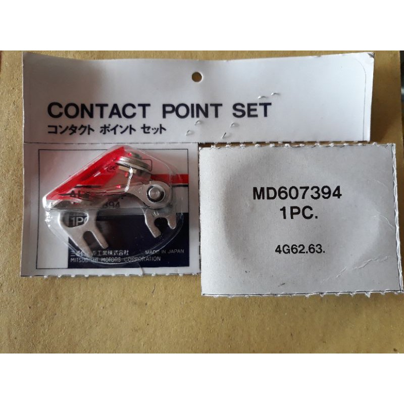 Platina/ Contact Point Set L300 Bensin/ L100 Minicab merk Mitsubishi ORI KTB/ New Era Jepang (MD6073