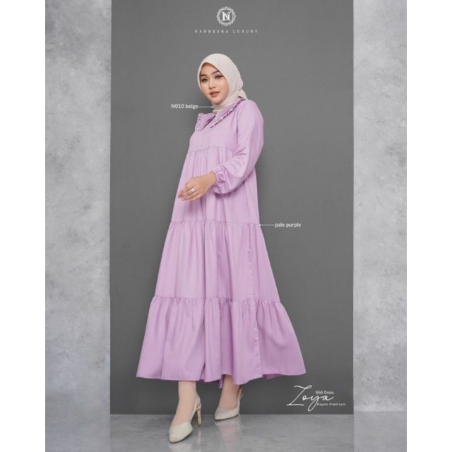 Zoya Midi Dress by Nadheera Luxury