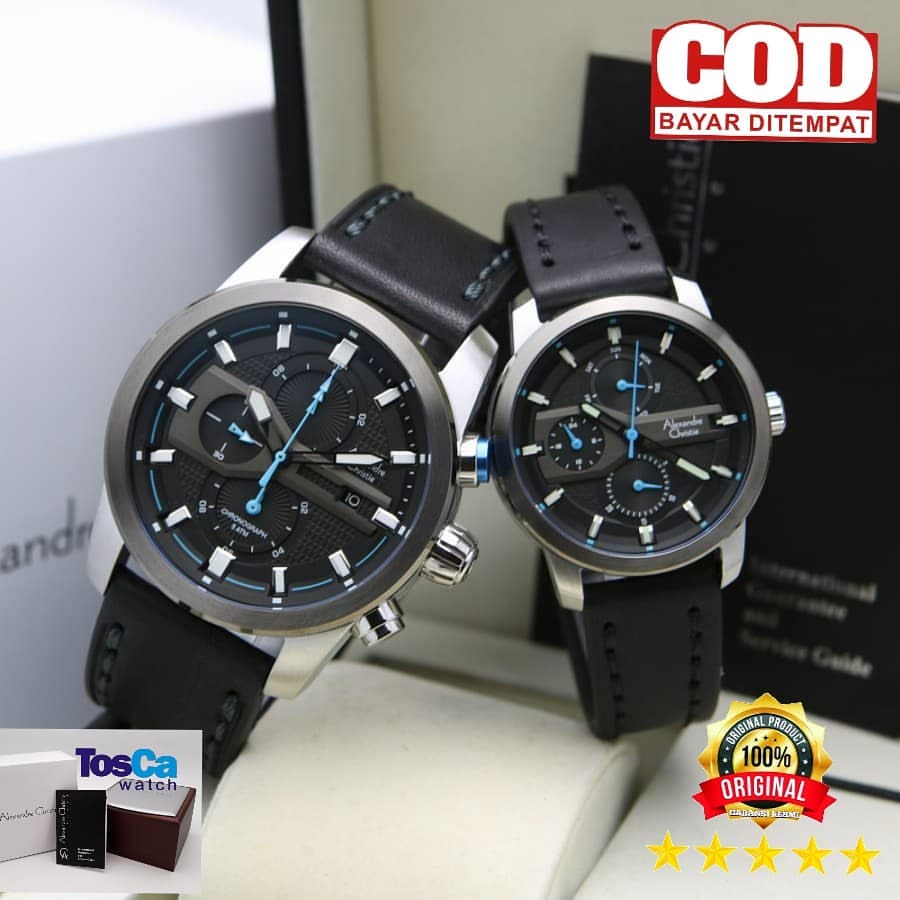 JAM TANGAN COUPLE ALEXANDRE CHRISTIE COUPLE AC 6562 / AC 6589 ORIGINAL GARANSI RESMI 1TAHUN JAM AC 6