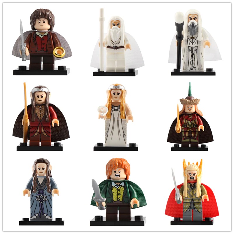 Jual Mainan Lego LegoING Lord of the Rings Minifigured Gandalf Elrond