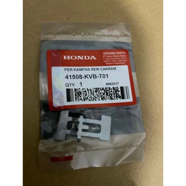 Plat Penahan Dispad Per Kampas Rem Cakram Depan Vario Beat Scoopy Spacy