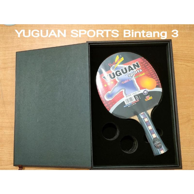 Bat tenis meja / bet pingpong Yuguan Sports Bintang 3