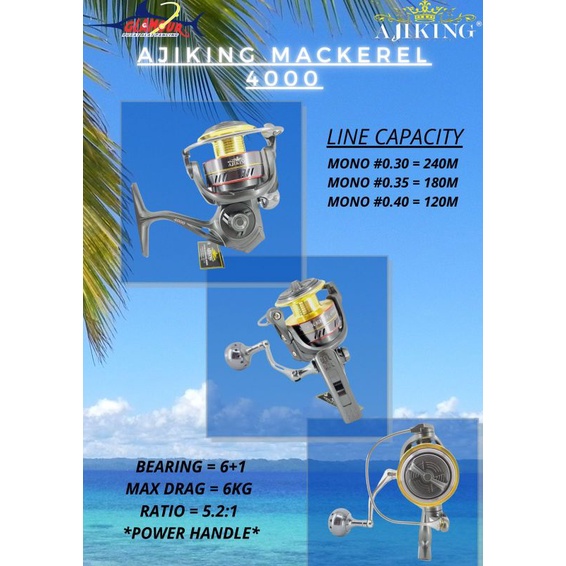 REEL PANCING / KATROL PANCING / REEL AJIKING / AJIKING MACKEREL