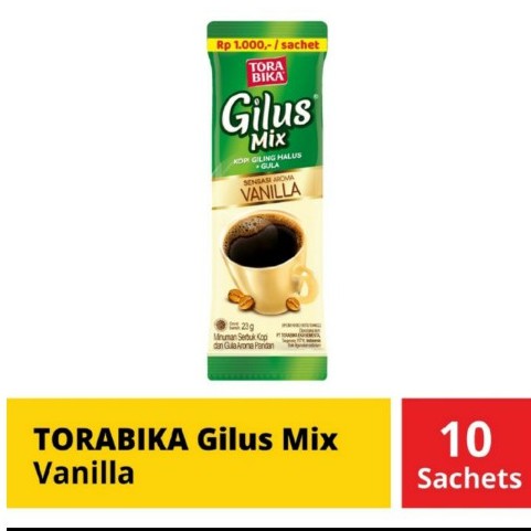 

Torabika Gilus Mix Vanilla 10 Sachet 1 Renceng