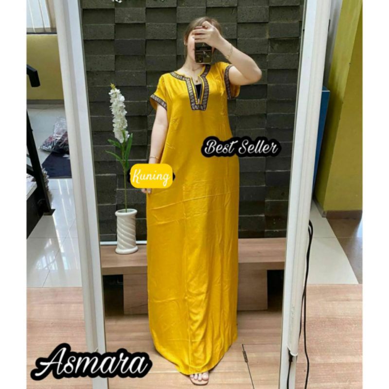 Long Dress Fendi Rayon Premium ld 110cm gudang Daster Depok Pekalongan Bali