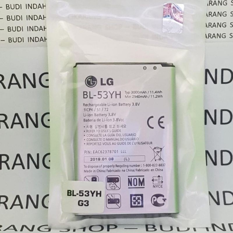 Baterai LG Original BL63YH / LG G3