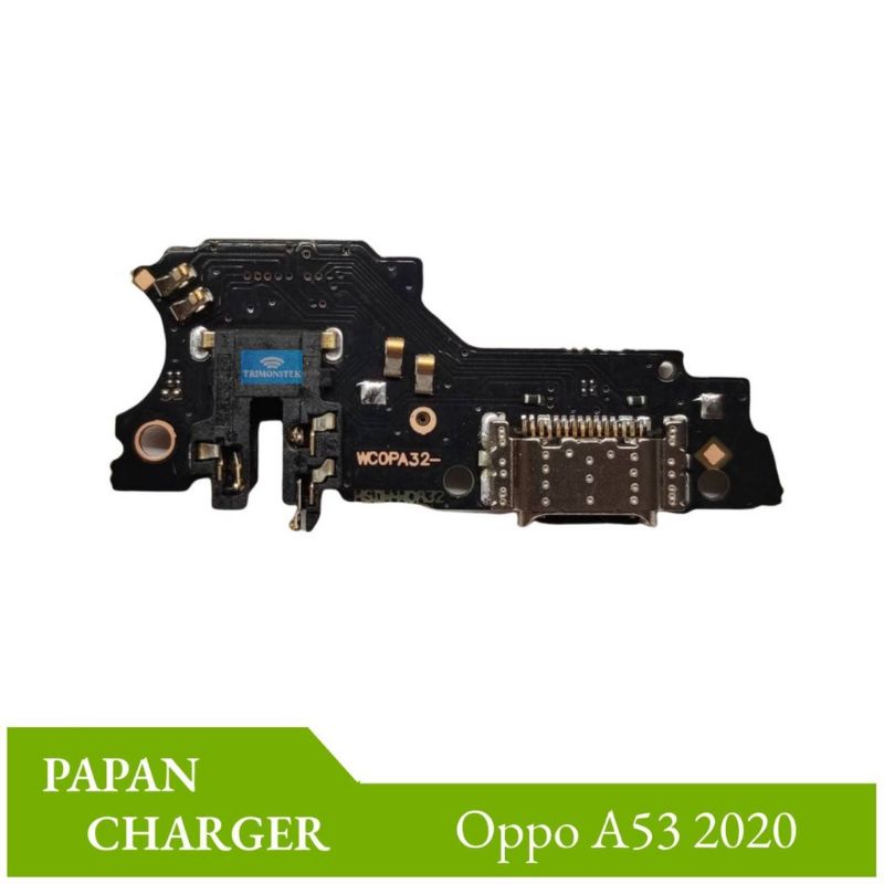 FLEXIBEL BOARD PAPAN CAS KONEKTOR CONEKTOR CHARGER OPPO A53 2020 PLUG IN MIC ORIGINAL