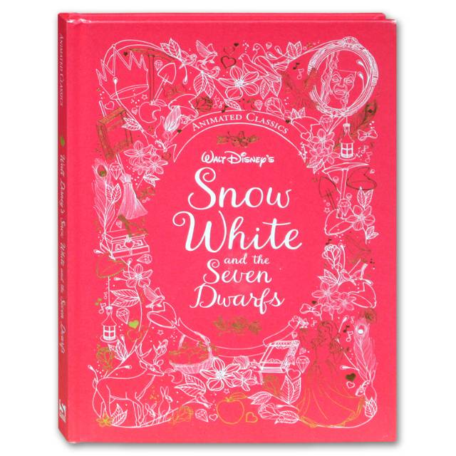 Animated Classic Walt Disney Snow White and the Seven Dwarfs Story Book
