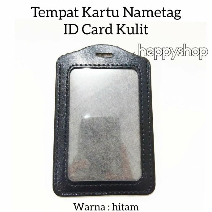 

Tempat Kartu Nametag ID Card Kulit heppys44 Diminati Banget