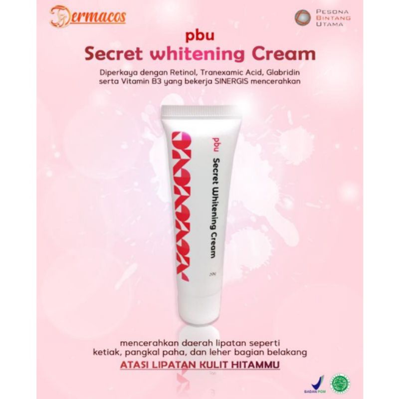 PBU Secret Whitening Cream