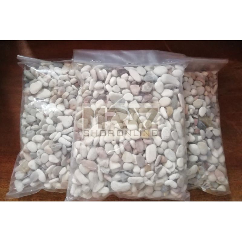 Batu Hias Kecil Pancawarna | Batu Hias Kecil Putih