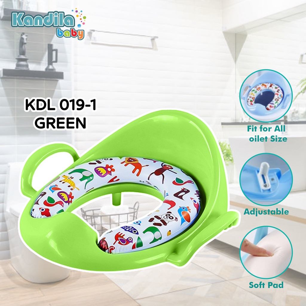 KANDILA Soft Baby Potty Seat Ring Toilet Bayi with Handdle