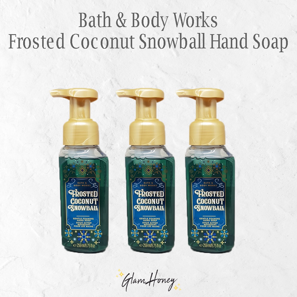 Frosted Coconut Snowball - Bath & Body Works Gentle Foaming (Handsoap @259ml)