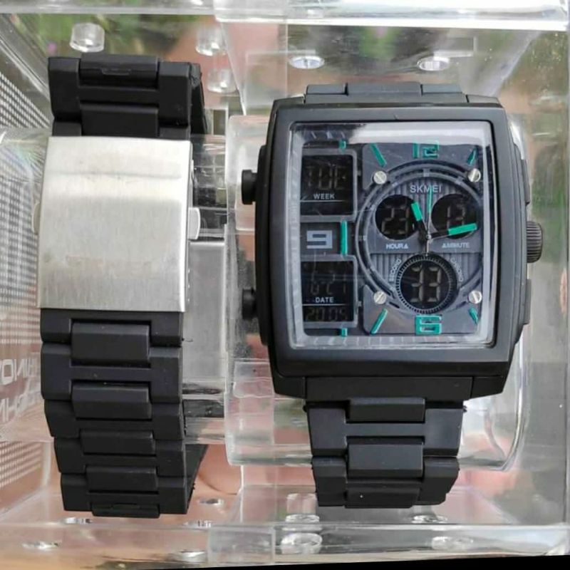 JAM TANGAN SKMEI 1274 TERLARIS PILIHAN WARNA FAVORIT KESUKAAN JAM TANGAN SKMEI TERLARIS DUALTIME ANTI AIR OUTDOOR