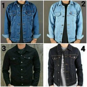 52 Jaket Jeans Pria Model Sekarang HD Terbaru