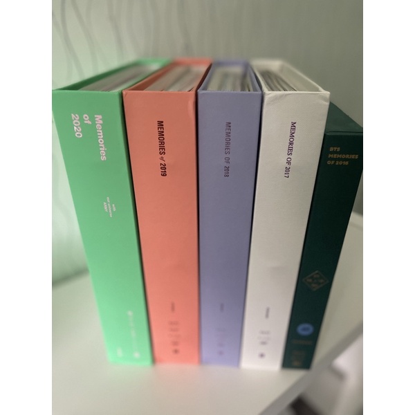 BTS MEMORIES 2016,2017,2018,2019,2020