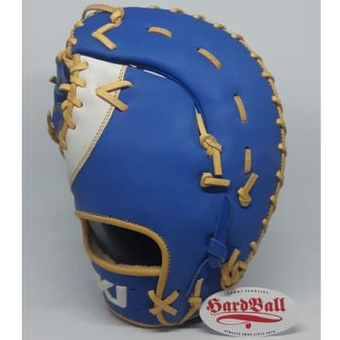 First Mitts Glove Baseball Softball IKJ 12,5  Blue Yellow LEFT