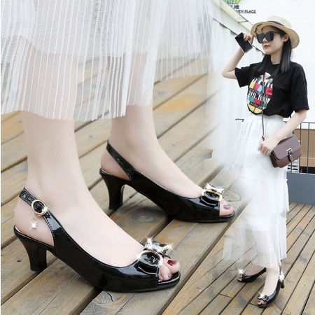 hls-7920 sepatu heels wanita import fashion sandal hak tinggi 0297 wanita cantik dan terkiniian best seller terlaris import  fashion wanita terbaikk