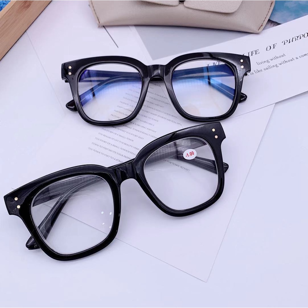 100°-600° Kacamata myopia Untuk Pria Dan Wanita