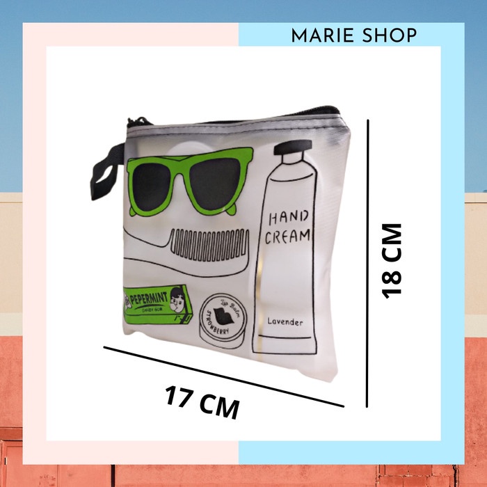 - VEVE - POUCH KOSMETIK LUCU TAS KOSMETIK POUCH TRAVELLING