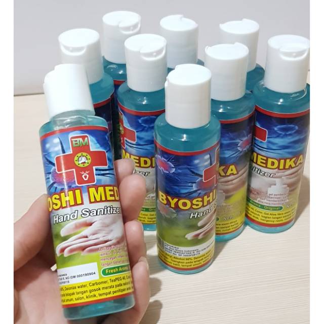 Hand sanitizer / hand sanitizer gel pembersih tangan tanpa bilas isi 60ml / Antiseptik Gel