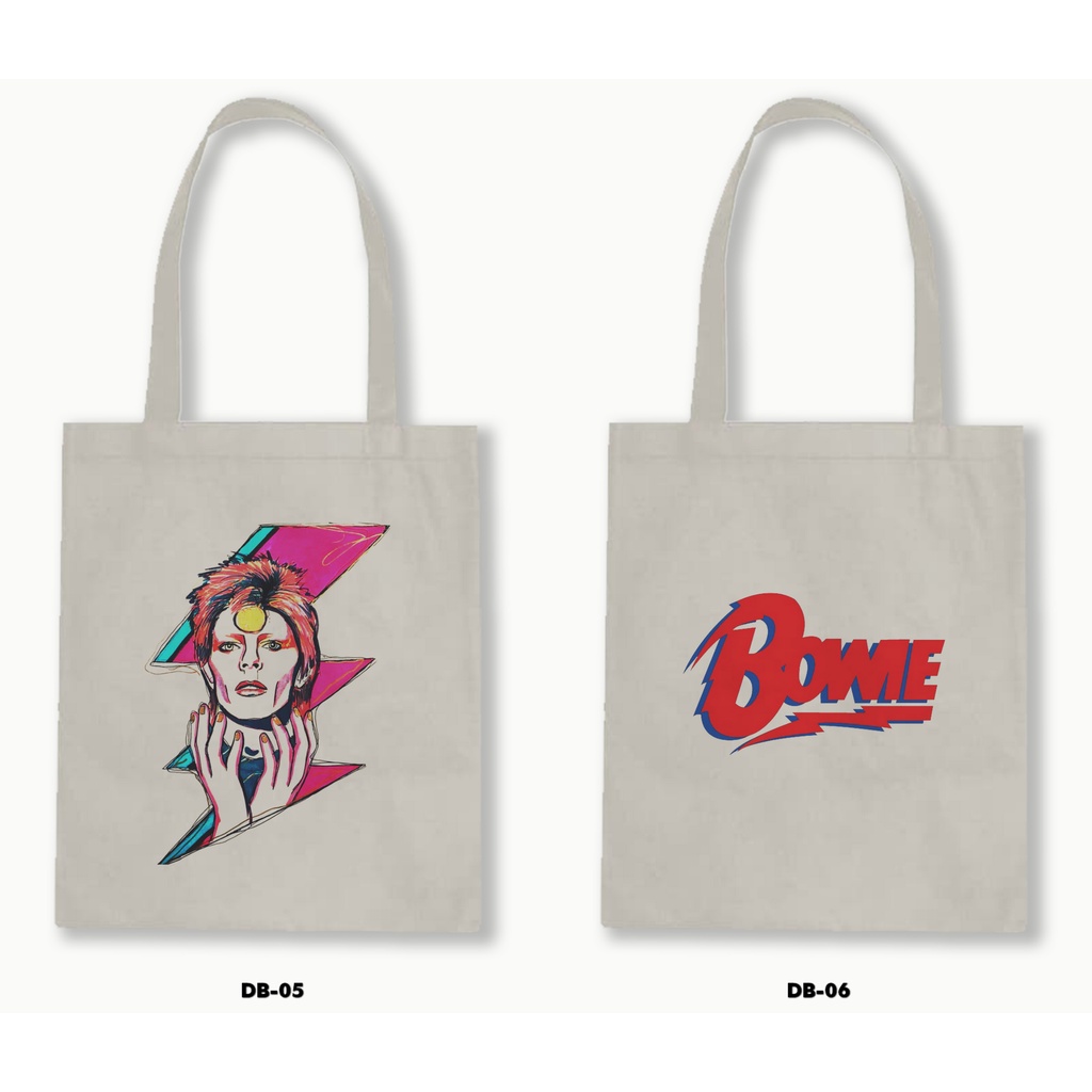 TOTE BAG BLACU - DAVID BOWIE