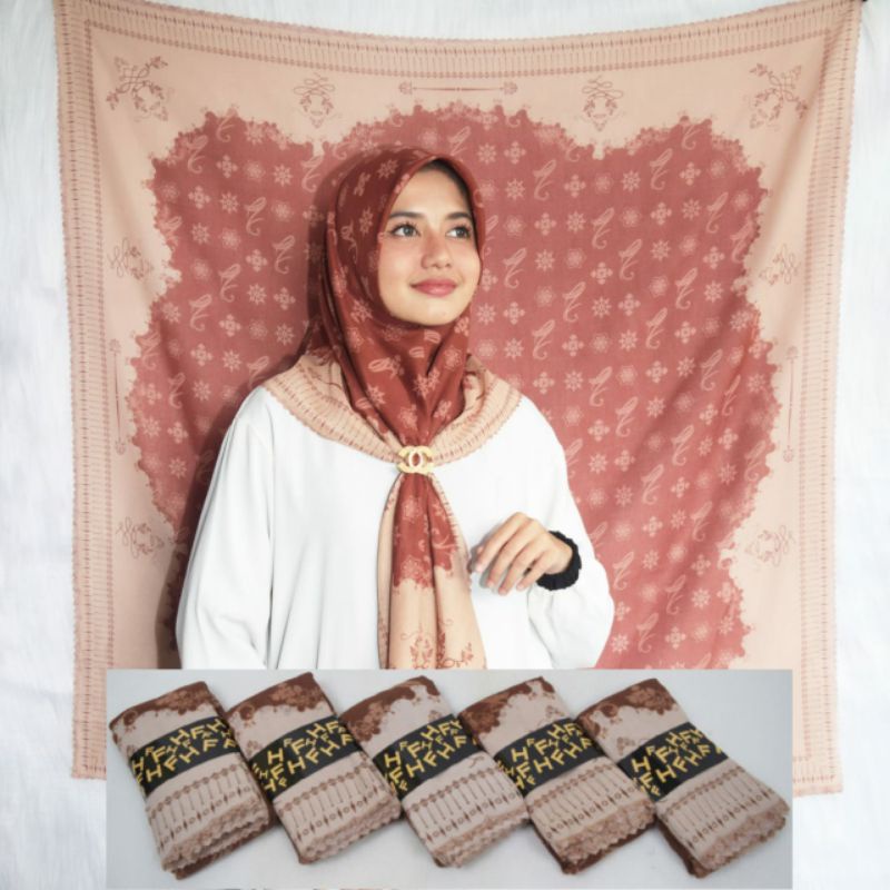 hijab voal segi empat motif terbaru2021 jilbab voal lasercut