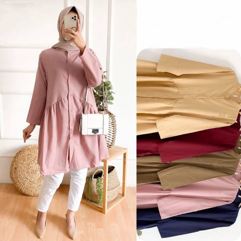 Felea tunik atasan wanita fashion muslim