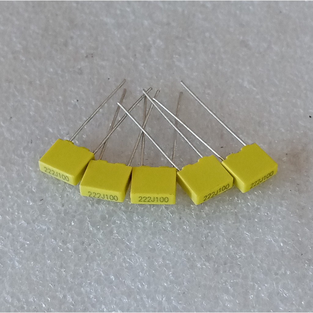 Capacitor Correction 2,2nf MKM Kuning 222 5pcs