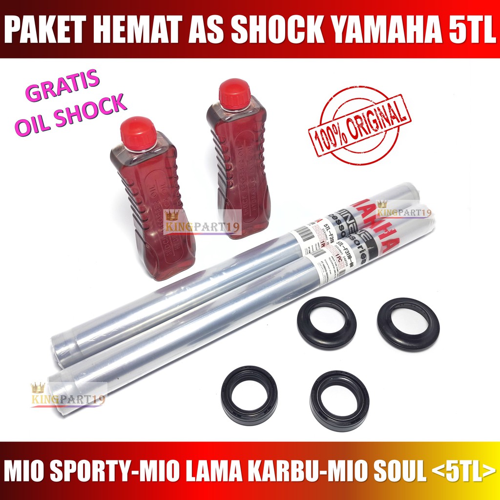 Paket As Shock Mio Sporty Mio Lama Mio Smile Komplit Gratis Oli Shock 5TL-F3110-00