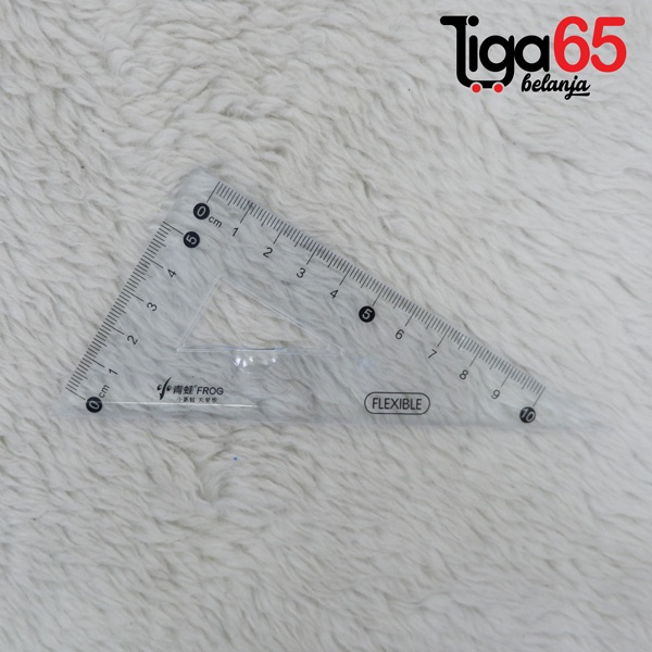 365 PENGGARIS SET 20CM #40910 Paket Penggaris / Penggaris Set Plastik 20cm 5in1 Extetik