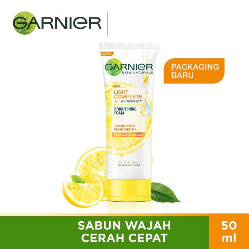 Garnier Bright Complete White Speed Brightening Cleanser Facial Foam