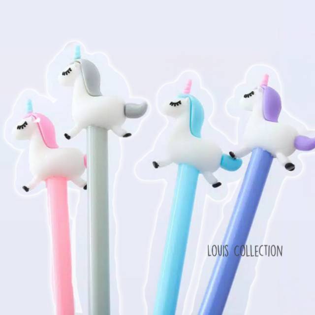

LC014-PULPEN GEL UNICORN / UNICORN PEN PASTEL