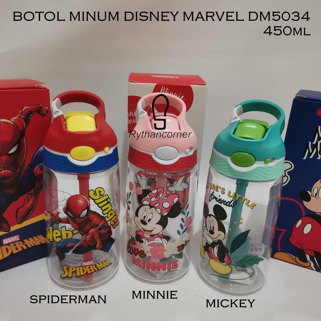 BOTOL MINUM SEDOTAN DISNEY DM5034