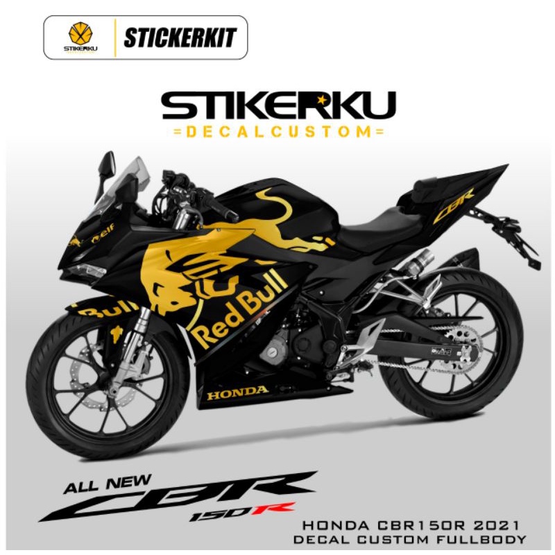 decal CBR 150R 2021/ decal fullbody Honda CBR150 2021/ sticker motor CBR150R new