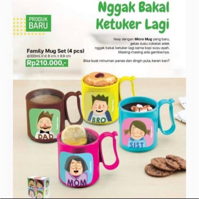 Family Mug Set Tupperware