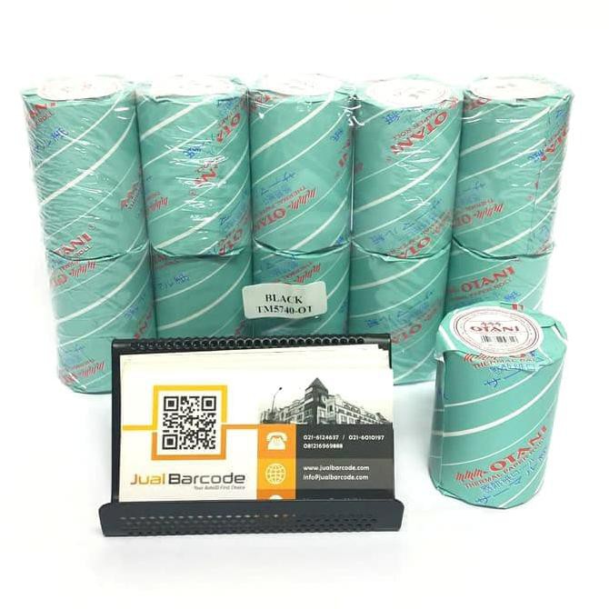 

Best Seller] ( 1 Pack ) Kertas Printer Bluetooth 58 X 40 Struk Thermal Otani Hitam