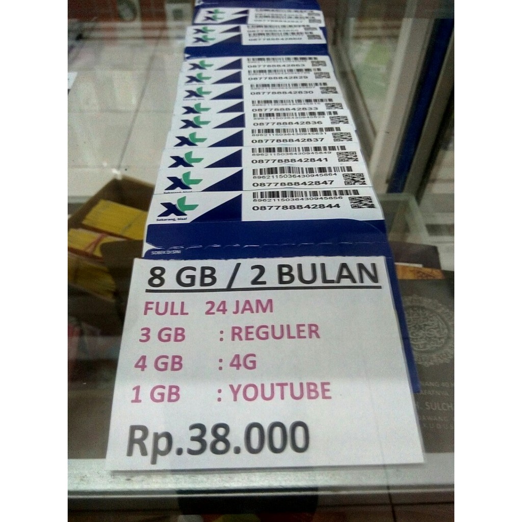 xl kuota 8gb