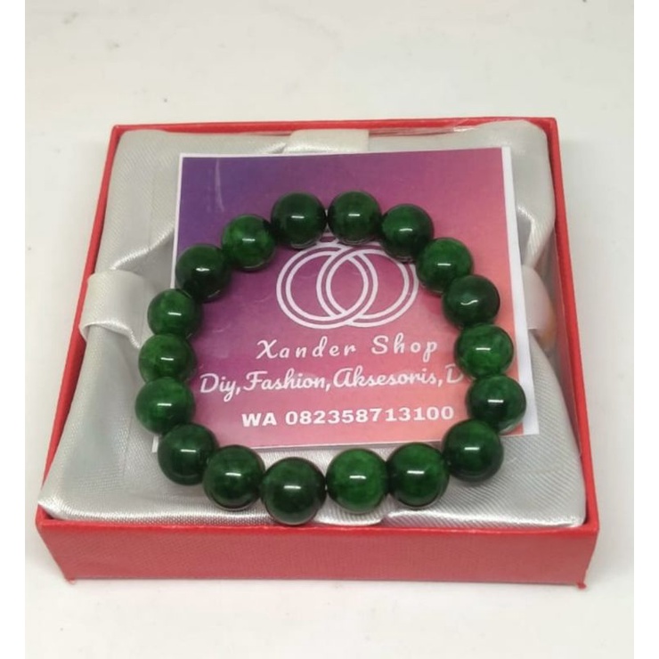 GELANG GIOK IMPOR ORI/giok hijau asli