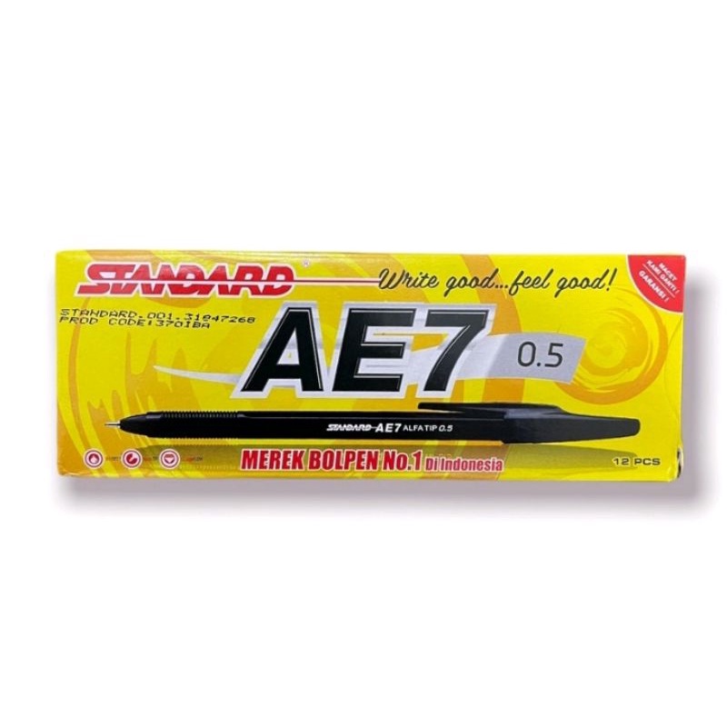 PENA STANDARD AE7 1 kt isi 12 pcs