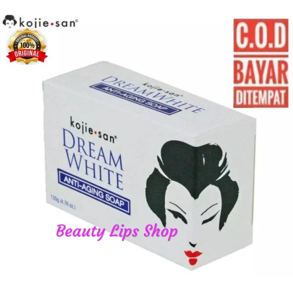 Sabun Kojie San / Kojisan / Kojiesan Dream White Anti Aging Soap - 65 grkojie