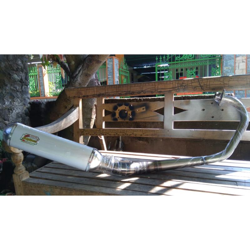 kenalpot Andy Speed kapsul standar mentah GL CB MP