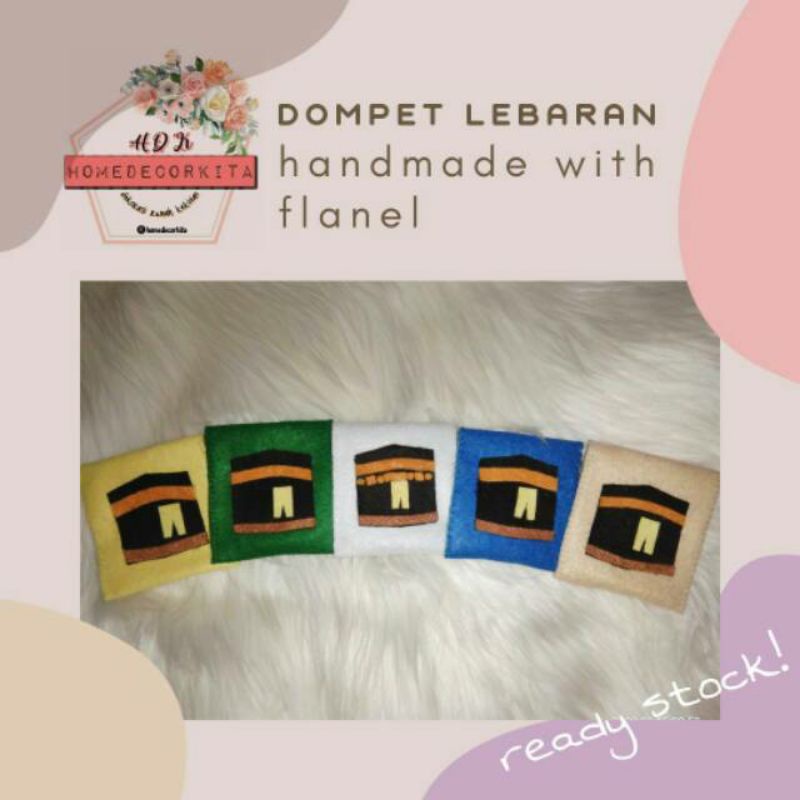

Dompet lebaran flanel 1pak isi 10 amplop lebaran tempat penyimpanan uang amplop lebaran flanel