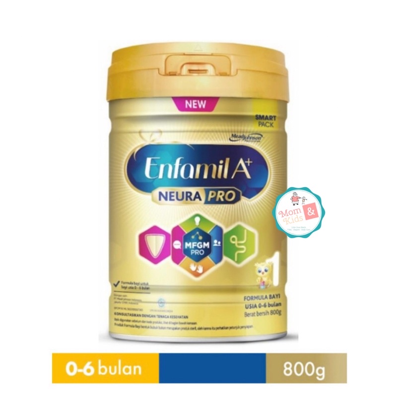 Enfamil A+ 1 Plain 800 gram / Enfamil A + Tahap 1 Plain (0-6 Bulan) 800g