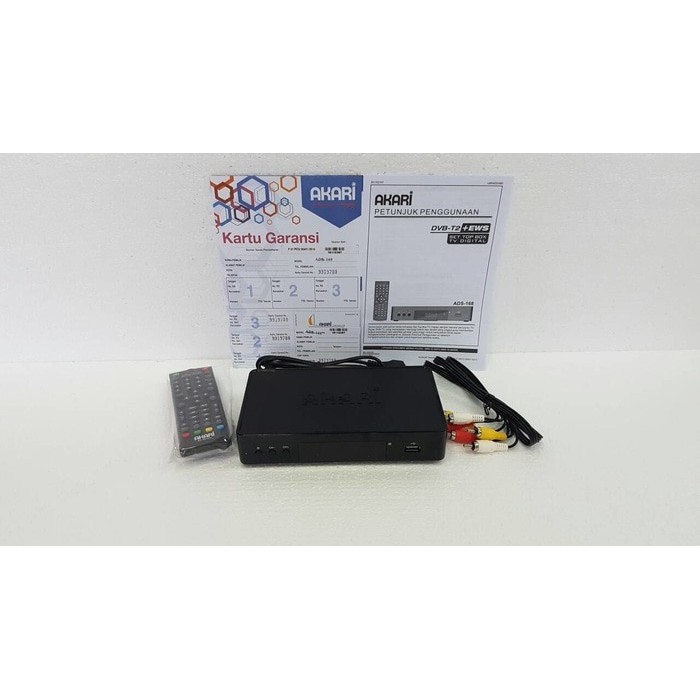 Jual AKARI Set Top Box Tv Digital  DVB T2 EWS ADS 168 Limited