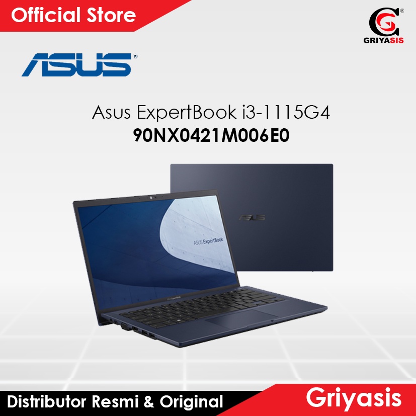 Notebook Asus ExpertBook i3-1115G4 4GB 256GB SSD B1400CEAE-EK3424T