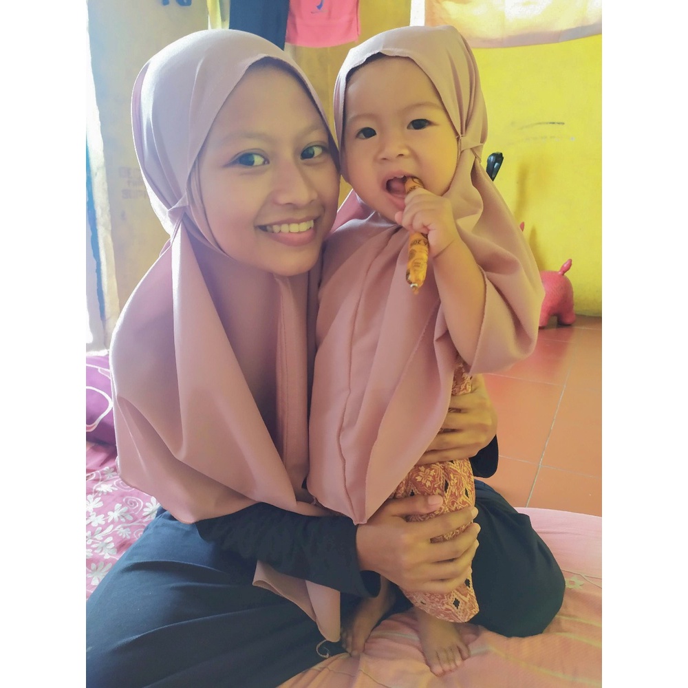 HIJAB/jilbab mariyam ibu anak/jilbab mariyam cuopel